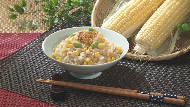 焼きとうもろこしごはん