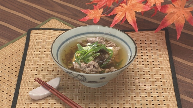 うどんがない肉うどん？「肉吸い」