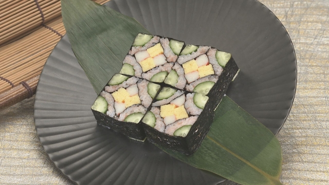 まるで万華鏡のような四海巻き