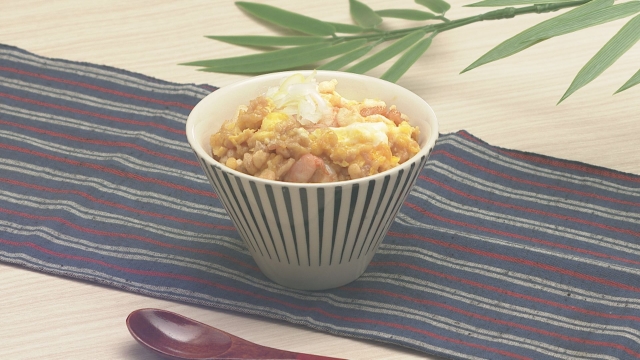 なんちゃってエビ天丼
