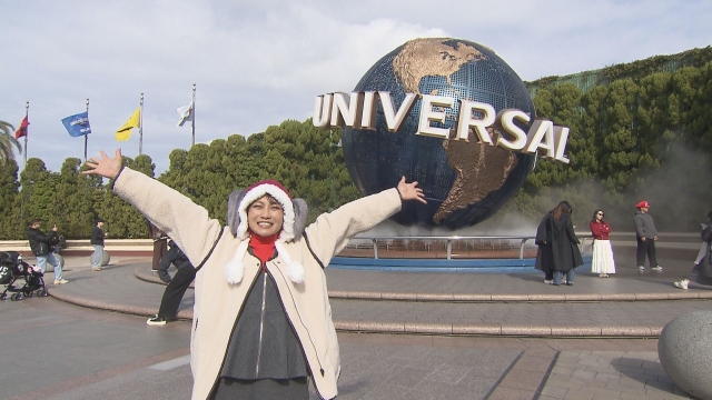 ユニバーサル・スタジオ・ジャパンのクリスマス