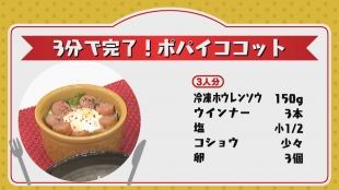 テレビ派スター★レシピ「朝活フレンチ」