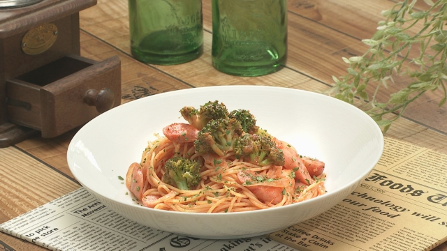 ５分半で完成！なつかしのナポリタン