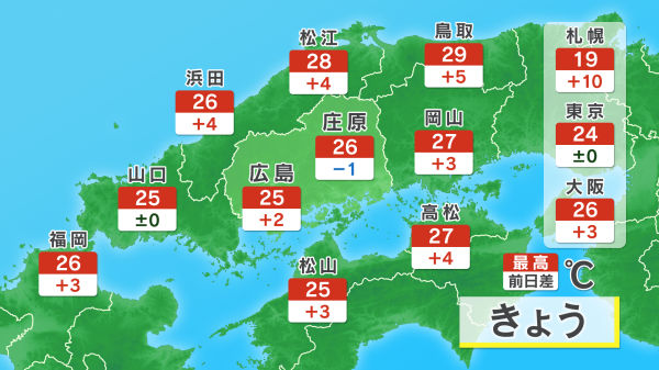 近県の気温画像